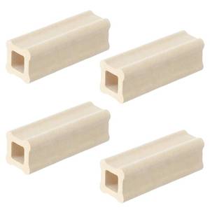 lot 8476 image: Nuanchu High Alumina Kiln Posts 3 x 1 Inch, 4-Pack