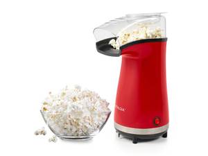 lot 9658 image: Nostalgia Air Popper Popcorn Maker �� 16 Cups Oil-Free Pop Corn �� Includes 4-oz Measuring Cup �� Perfect for Family Movie Nights �� Red