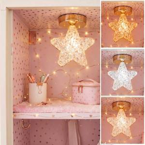 lot 9668 image: Fumete Girls Locker Decorations Star Magnetic Locker LED Light with 3 Color