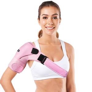 lot 10035 image: Shoulder Brace for Women and Men Recovery Shoulder. Adjustable Shoulder Support for Rotator Cuff, AC Joint Pain Relief, Shoulder Injuries. Perfect Fit Shoulder Compression Sleeve (One Size Regular)