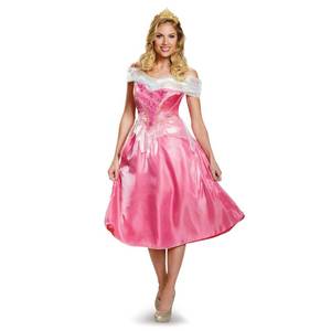 lot 10468 image: Disguise Disney womens Princess Aurora Deluxe adult sized costumes, Pink, S 4-6 US