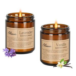 lot 10472 image: Candles for Home Scented,2 Pack Scented Candles,Aromatherapy Candle,Candle Set(Coffee & Vanilla)