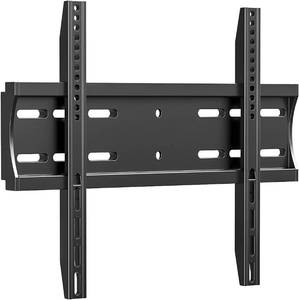lot 10494 image: IWORKBOARD 43 50 55 inch Fixed Low Profile TV Wall Mount for 24-65 inch LEDLCD & FlatCurved TVs, Universal Wall Mount Bracket with Safe Lock, Max VESA 400x400mm, up to 99Lbs & 16  Stud