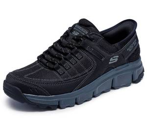 lot 13774 image: Skechers Mens Summits AT Hands Free Slip-in Sneaker, BlackCharcoal, 9