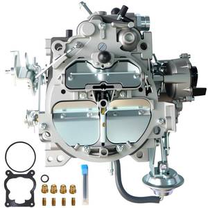 lot 13792 image: 1904R 4 Barrel Carburetor for Rochester Quadrajet 4MV - For Chevy 305 350 c.i Engines 1980-1989 with Electric Choke 750 CFM Vacuum Secondary