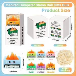 lot 13809 image: Wettarn Stress Ball Gift Set 24-Pack with Boxes