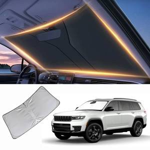 lot 14003 image: LZYYQX Windshield Sun Shade for Jeep Grand Cherokee 2001-2025
