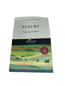 lot 14035 image: Eugene H. Peterson Psalms Prayers of the Heart LifeGuide Bible Studies