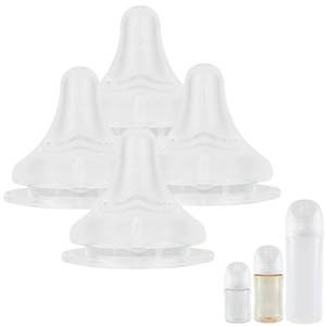 lot 14044 image: Compatible with Pigeon Nipple,4Pcs Compatible with Pigeon Bottle Nipple