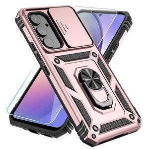 lot 14049 image: SunStory for Samsung Galaxy A14 5G Phone Case with Kickstand,Rose Gold