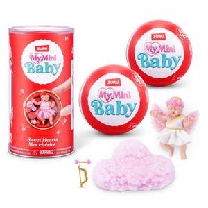 lot 14059 image: MY MINI Baby Sweet Hearts 2 Pack by ZURU �� Collectible Mystery Capsule Baby Doll with Accessories & Playset, Realistic Miniature Toy for Girls Ages 3