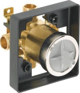 lot 14080 image: Delta Faucet R10000-UNBX MultiChoice Universal Tub and Shower Valve Body for Tub Faucet Trim Kits