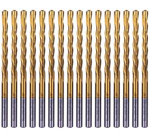 lot 14107 image: NordWolf 16-Piece HSS Drywall Cut Out Bit Set, Titanium Nitride Coated 18 Cutting Bits with Guide Tip for Cut-Out Tools & Spiral Saw
