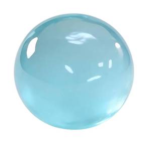 lot 14112 image: Coconut Oil Squishy, Coconut Oil Slow Rising Squeeze Stress Ball Clear Jelly Bubblegum Texture Coconut Oil Squishy Toy (Blue)