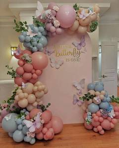 lot 14135 image: 145Pcs Spring Wildflowers Balloon Arch Kit
