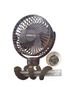 lot 14145 image: FRIZOL Baby Stroller Fan F032 Flexible Tripod 12000mAh