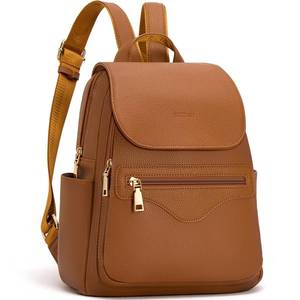 lot 14177 image: SYTRAH Mini Backpack Purse for Women, Small Travel Casual Daypack Brown