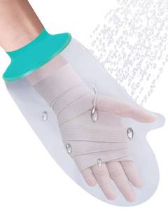 lot 14178 image: EuyiHlybt Waterproof Hand Cast Cover, Hand Cover for Shower After Surgery