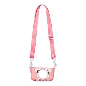 lot 14455 image: xbiez Kids Camera Protective Cover Case- Children Camera Silicone Shell Mini Adjustable Cartoon Shape Kid Camera Shell Gift