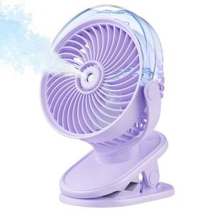 lot 14491 image: Sweetfull Portable Misting Clip Fan USB-C