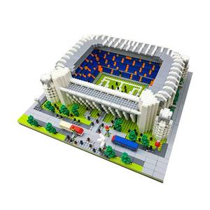 lot 19024 image: GOTIMON Micro Mini Blocks Football Stadium Building Set, 4575 Pieces, Famous Architectural Gifts for Children and Adults