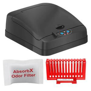 lot 19035 image: iTouchless New Official 13G Sensor Trash Can Lid Replacement  Odor Filter