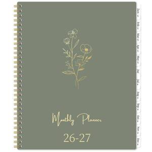 lot 20296 image: 2026-2027 Monthly Planner - Monthly Planner 2026-2027, 9 x 11