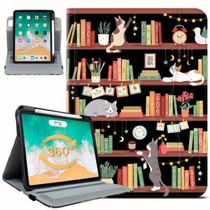 lot 20297 image: Rotating iPad Air 11 inch Case, iPad Air 5th4th Gen Case 10.9-inch