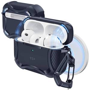 lot 20299 image: ESR for AirPods Pro 3 Case (2025), Magnetic Lid, Navy Blue