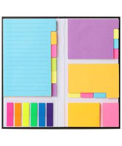 lot 20313 image: Mr. Pen- Sticky Notes Set, 410 Pack, Ruled, Dotted & Blank Notes