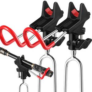 lot 20378 image: PLUSINNO Fishing Rod Holder 360° Adjustable Bank Stand