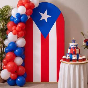 lot 20380 image: Mifoci Puerto Rico Arch Backdrop Cover 6ft Spandex