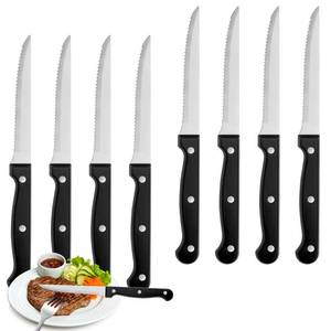 lot 20386 image: WISKEMA Steak Knives Set of 5, High-Carbon Stainless Steel (5 Knifes Only)