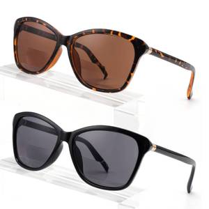 lot 20387 image: SKYOLUY Bifocal Reading Sunglasses for Women, Cateye, UV400