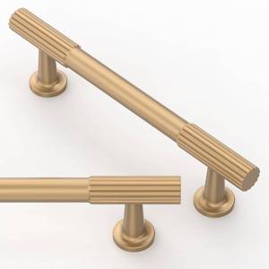 lot 20390 image: Asimerdeco Cabinet Pulls 3.75 Inch Champagne Bronze 10-Pack