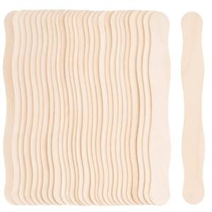 lot 20425 image: WoBiogHo Jumbo Wooden Craft Sticks 8 Inch 60 Pc