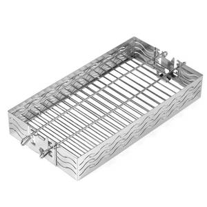 lot 1881 image: Skyflame Stainless Steel Flat Spit Rotisserie Grill Basket