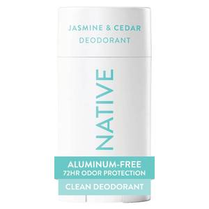 lot 2005 image: Native Deodorant Contains Naturally Derived Ingredients, 72 Hour Odor Control, Deodorant for Women and Men, Aluminum Free, Jasmine & Cedar 2.65oz
