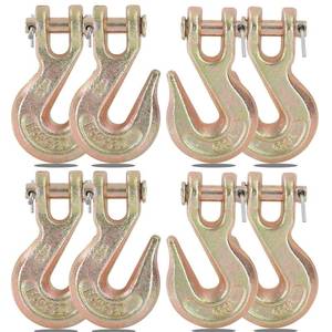 lot 2020 image: ALISWAT 8 Pack 516 Clevis Grab Hook, Heavy Duty Chain Hook