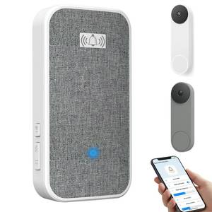 lot 2033 image: Smart Wi-Fi Doorbell Chime Pro with Night Light
