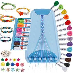 lot 2038 image: Maynacs Friendship Bracelet Making Kit for Girls 8-12, 28 Pre-Cut Threads