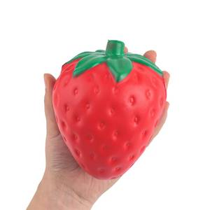 lot 2075 image: Anboor Strawberry Squeeze Toy Jumbo Squishies Kawaii Slow Rising Scented