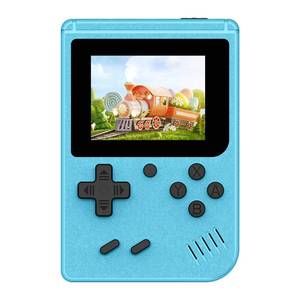 lot 2090 image: Retro Handheld Games Console Built-in 400 Video Games, Portable Handheld Emulator with 3.0 Inch Screen, Mini Travel Retro Gaming Consle (Blue)