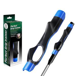 lot 2101 image: HRUIYL Golf Grip Trainer �� Training Aid to Improve Proper Hand Position, Build Muscle Memory & Swing Consistency, Ideal for Beginner and Intermediate Golfers (Blue)