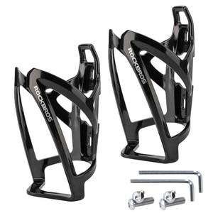 lot 2104 image: ROCKBROS Bike Water Bottle Holder Ultra-Light Bicycle Bottle Cages with Screws Tool, Universal Bike Cup Holder for Road MTB Mountain Bikes Cycling Accessories��2 Pack��