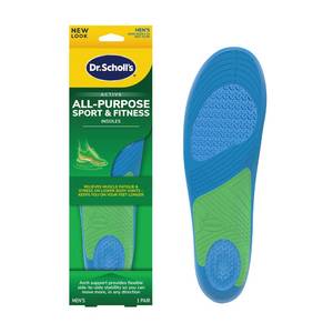lot 2473 image: Dr. Scholl��s Sport Insoles, Superior Shock Absorption and Arch Support to Reduce Muscle Fatigue and Stress on Lower Body Joints for Men, Shoe Inserts Men Size 8-14