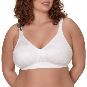 lot 2497 image: PLAYTEX Womens 18 Hour Ultimate Lift and Support Wire Free Us4745, Available in Single 2-Packs Bras, White, 40DD US
