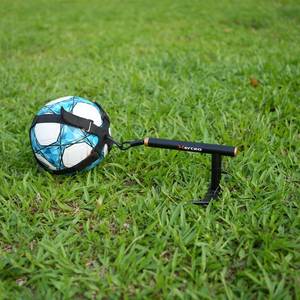 lot 5322 image: Xerceo 3 in 1 Soccer Training Aid, Inground Soccer Kick Touch Trainer, Hands Free Soccer Kick Trainer and Handle Soccer Kick Trainer for Beginner(Fits Ball Size 4 and 5)