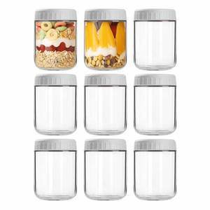 lot 7145 image: COYACOOL 16oz Wide Mouth Mason Jars with Lids, 9 Pack