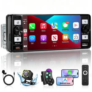 lot 8283 image: Sobalai Single Din Car Stereo 5.7 Touchscreen